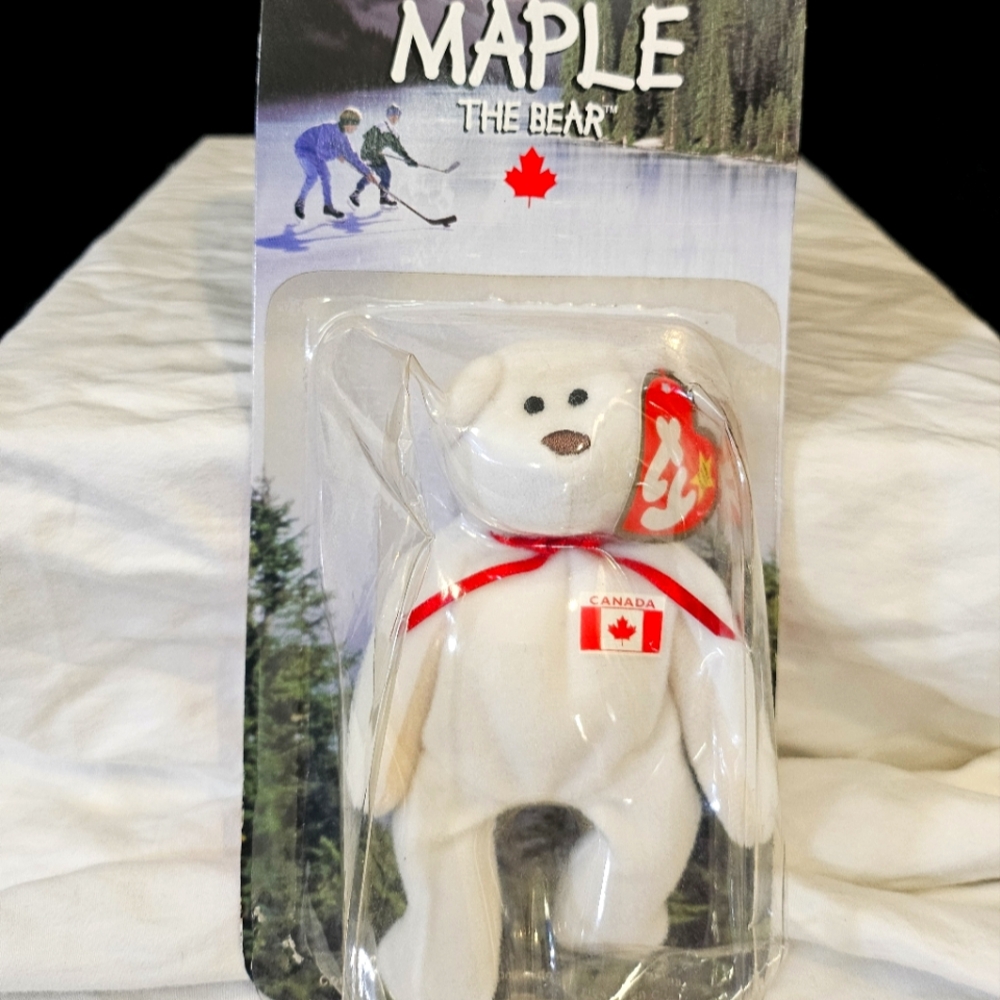 Maple Beanie Baby Bear